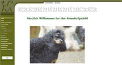Desktop Screenshot of poodle-of-the-curly-future.de